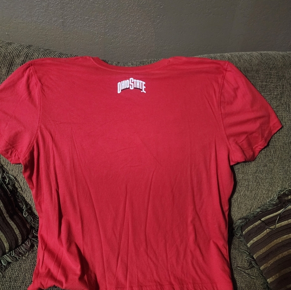 Unisex Champion Red Ohio State Buckeyes Tee Shirt Sz.2XL - Picture 4 of 6
